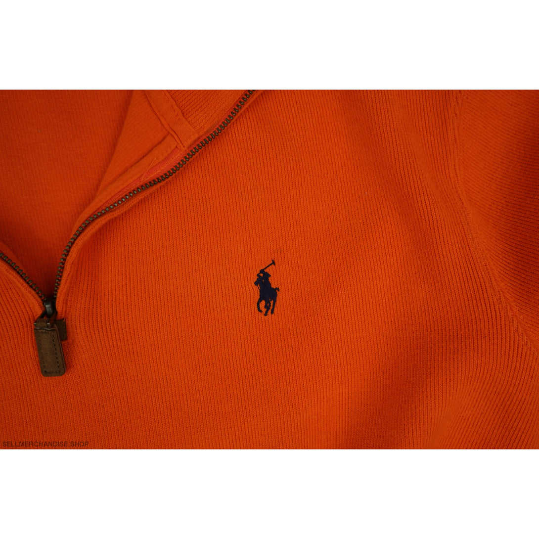 Vintage vtg Ralph Lauren half-zip sweater