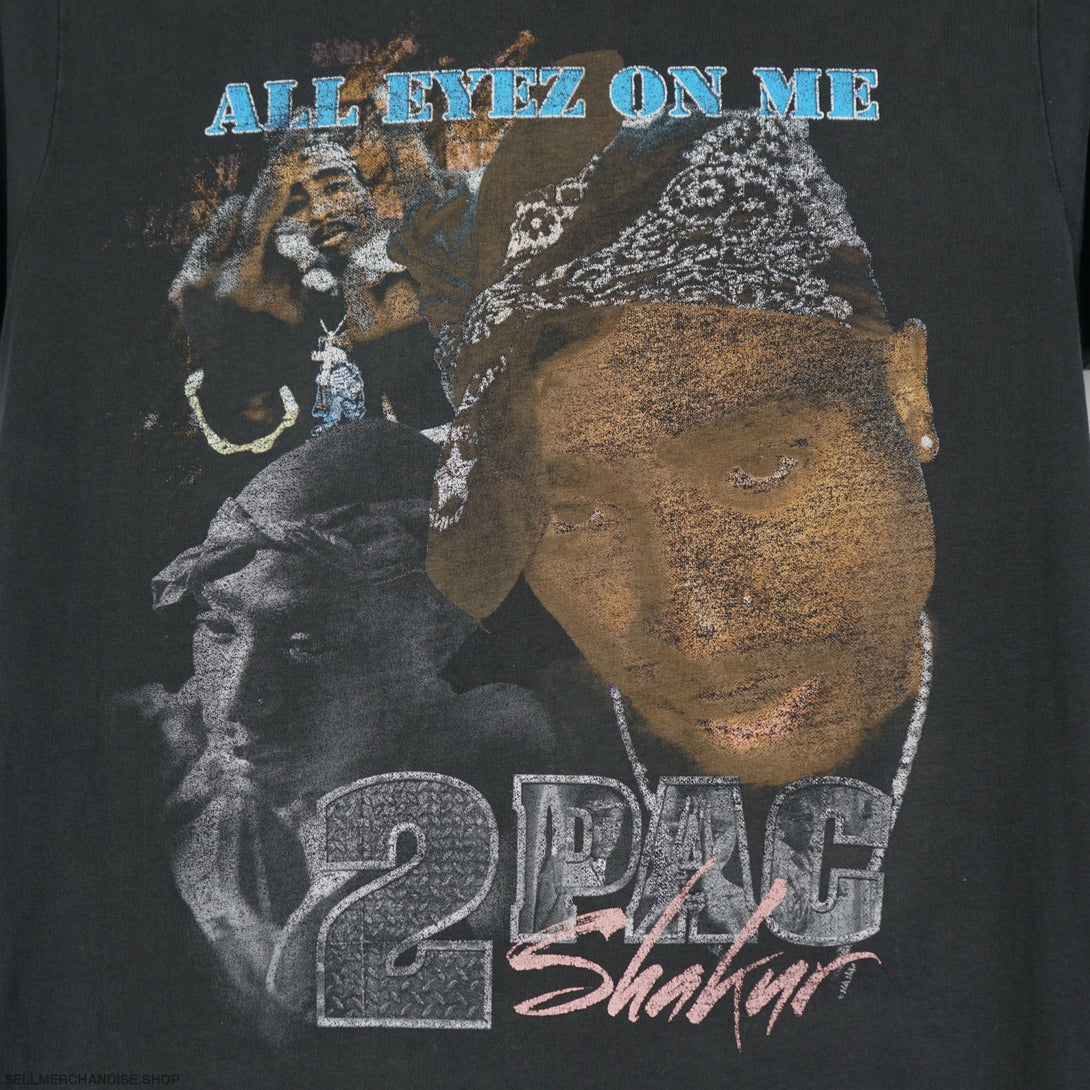 Vintage y2k 2pac t-shirt All Eyez On Me