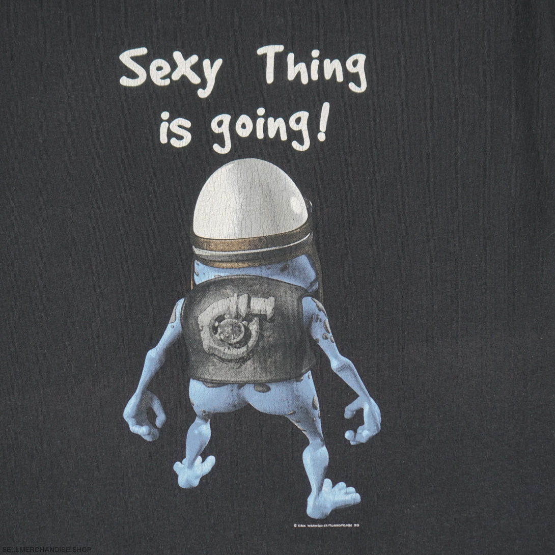 Vintage y2k Axel F Crazy Frog t-shirt