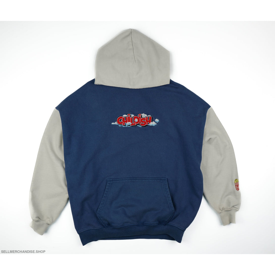 Vintage Y2k Childish Theme Park TGF Bro Hoodie Size Medium