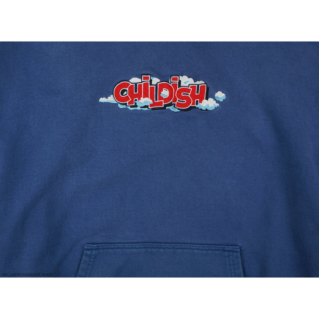 Vintage Y2k Childish Theme Park TGF Bro Hoodie Size Medium