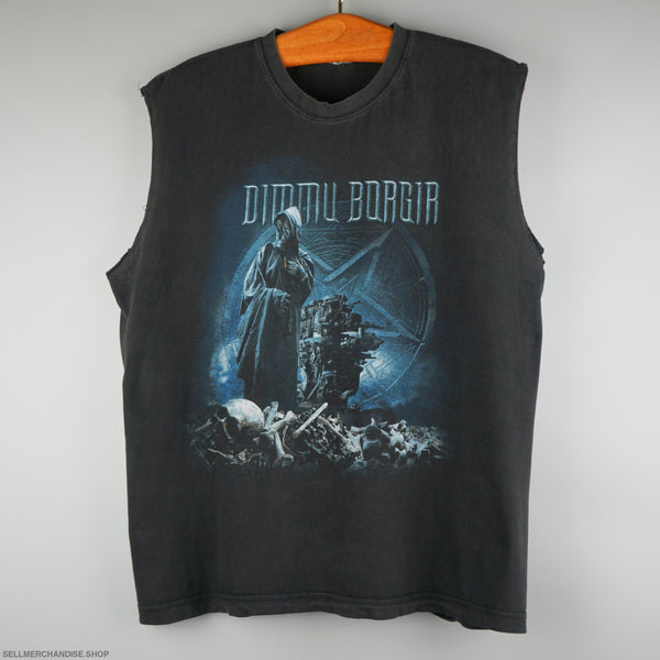 Vintage y2k Dimmu Borgir t-shirt 2000s