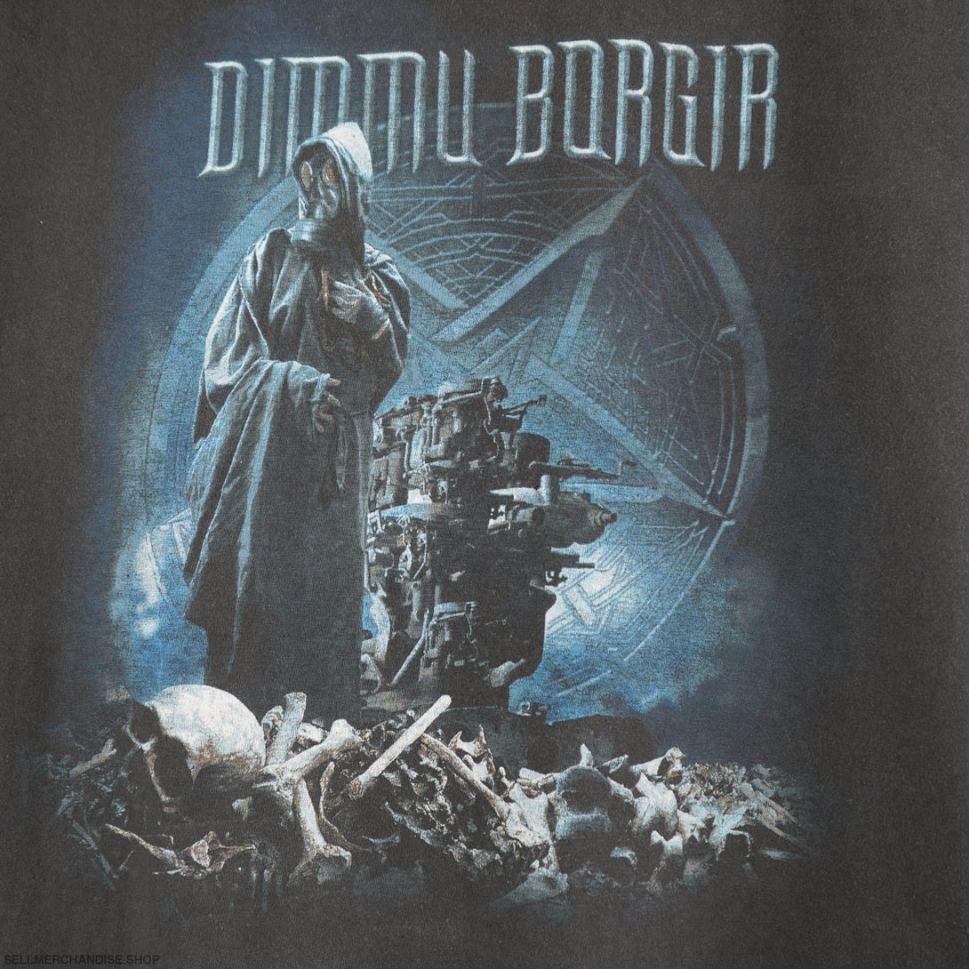 Vintage y2k Dimmu Borgir t-shirt 2000s