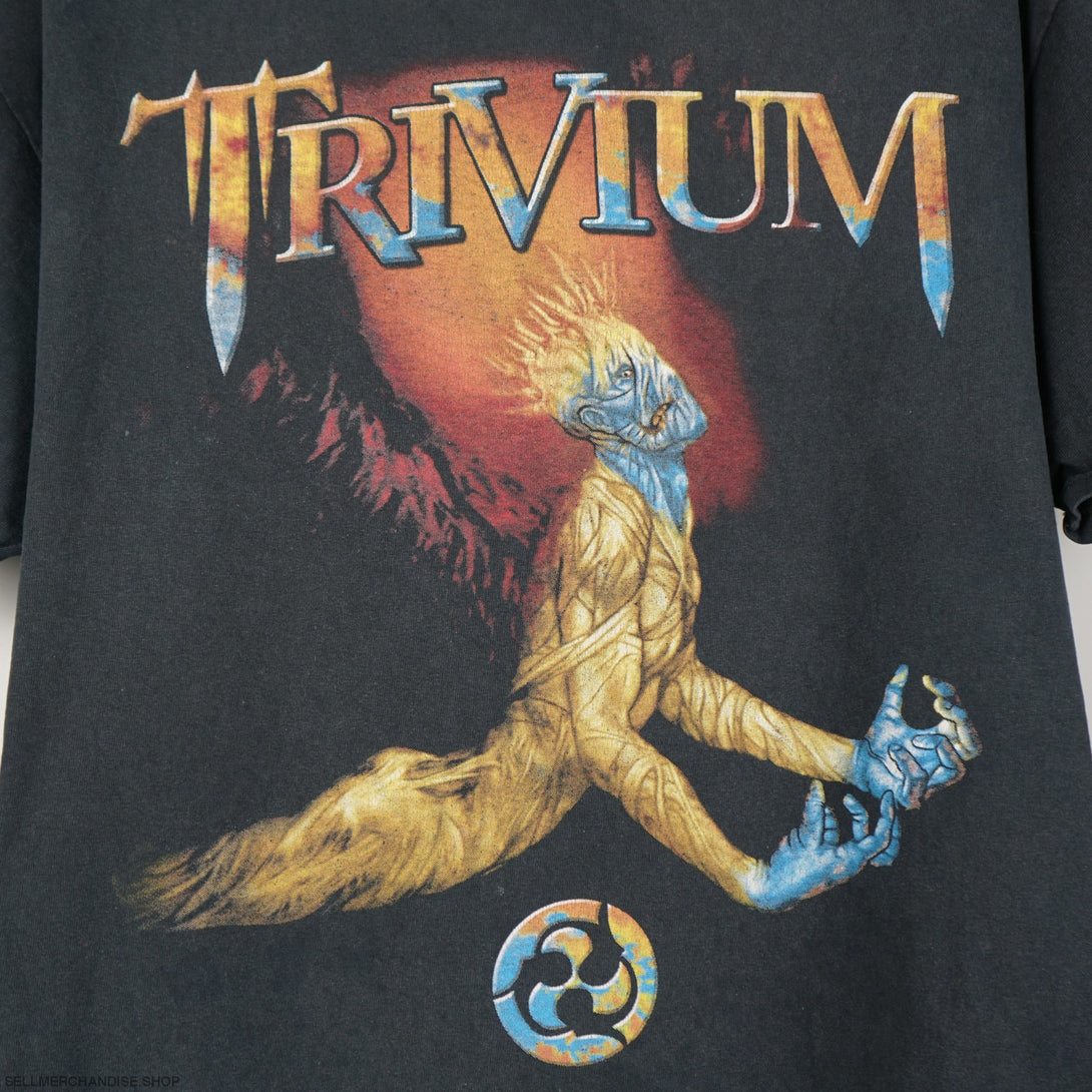 Vintage y2k Trivium t-shirt early 2000