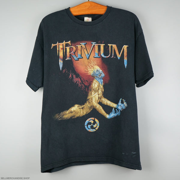 Vintage y2k Trivium t-shirt early 2000