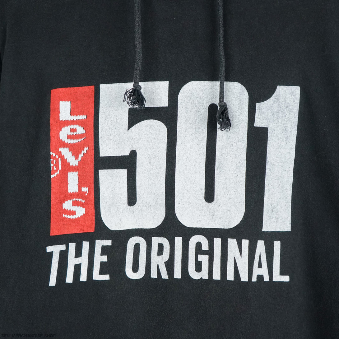 1983 Levis Hooded t-shirt Vintage