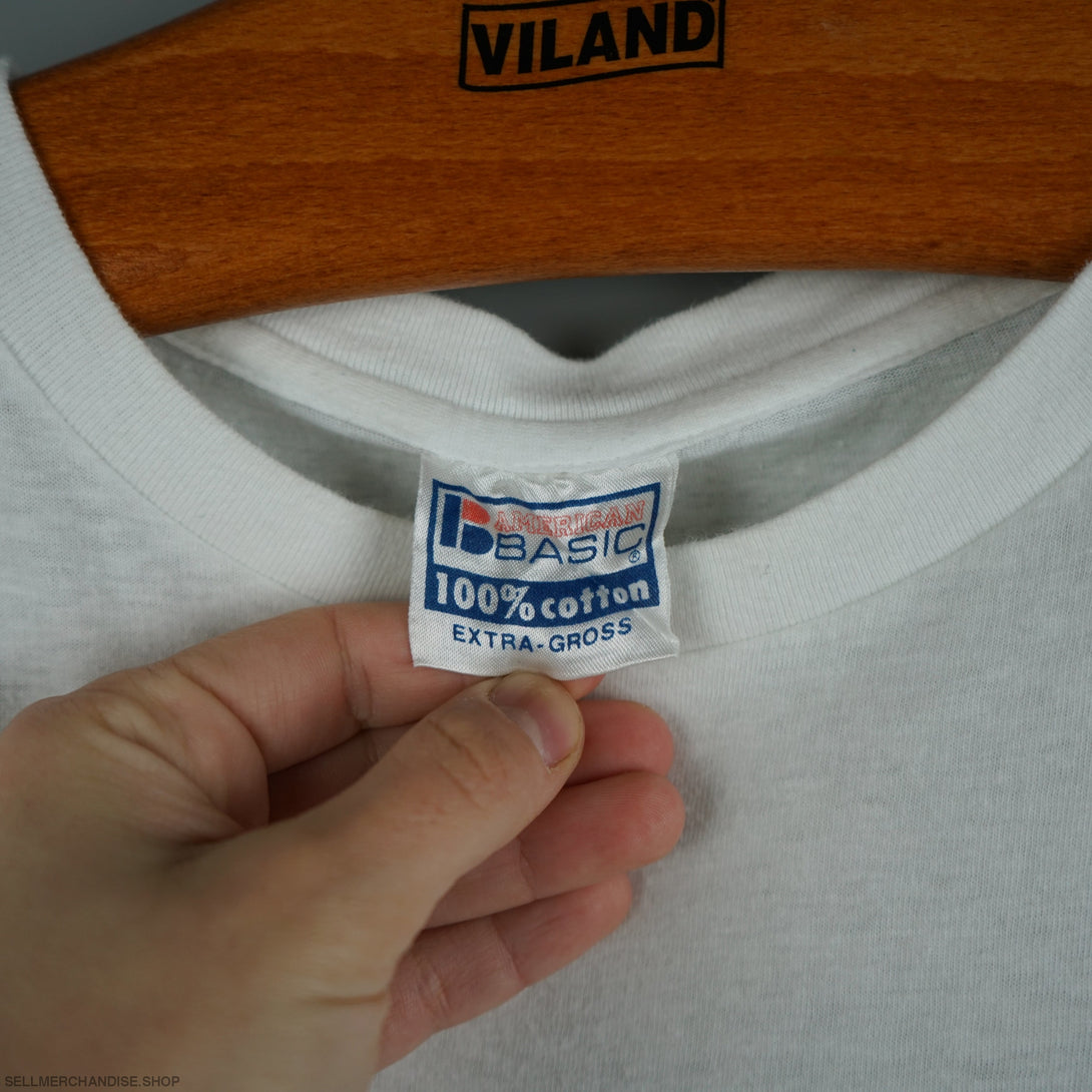 1990s Single stitch vintage Blank t-shirt