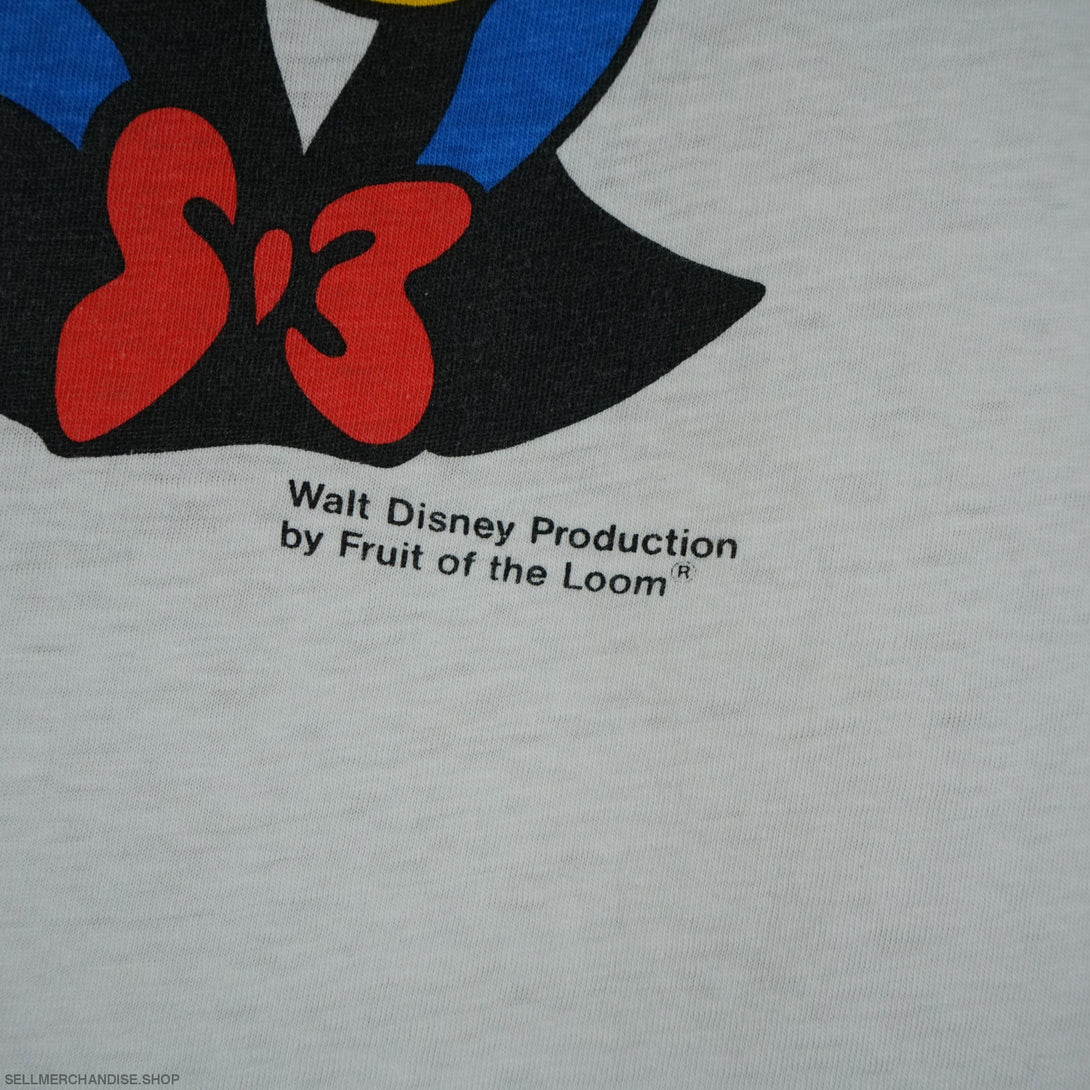 1980s Donald Duck t-shirt Disney