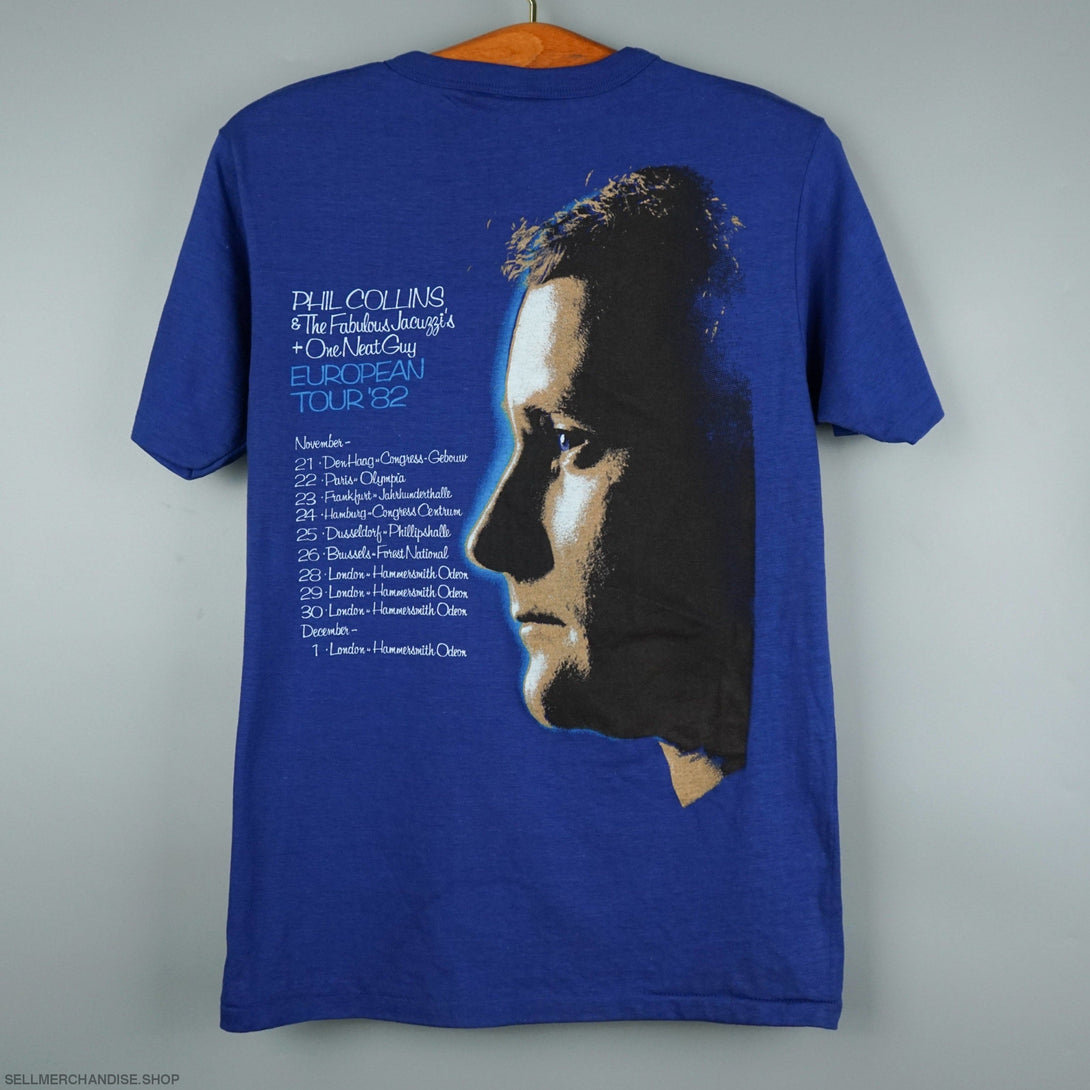 1982 Phil Collins tour t shirt