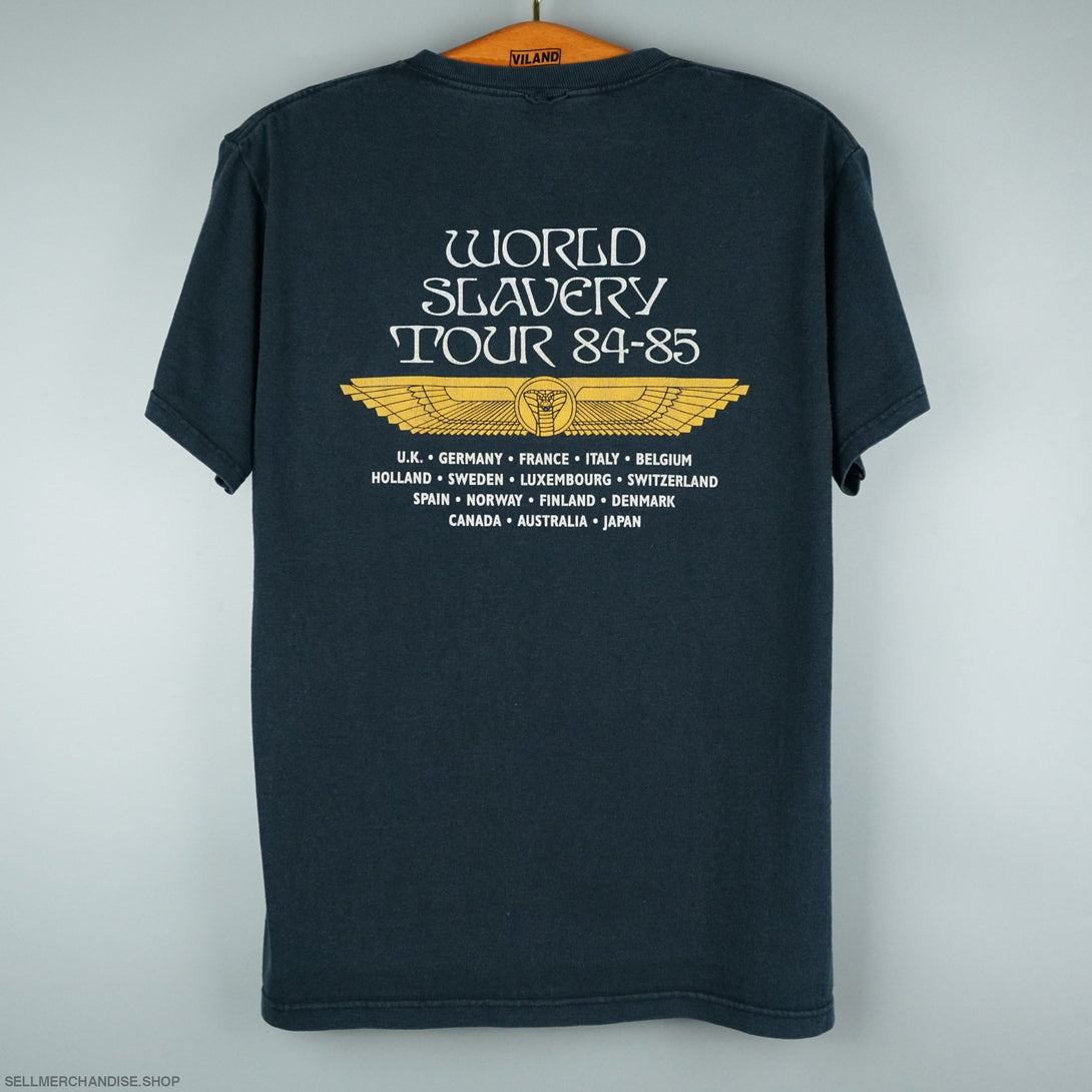 1985 Iron Maiden Powerslave t-shirt 2005 print
