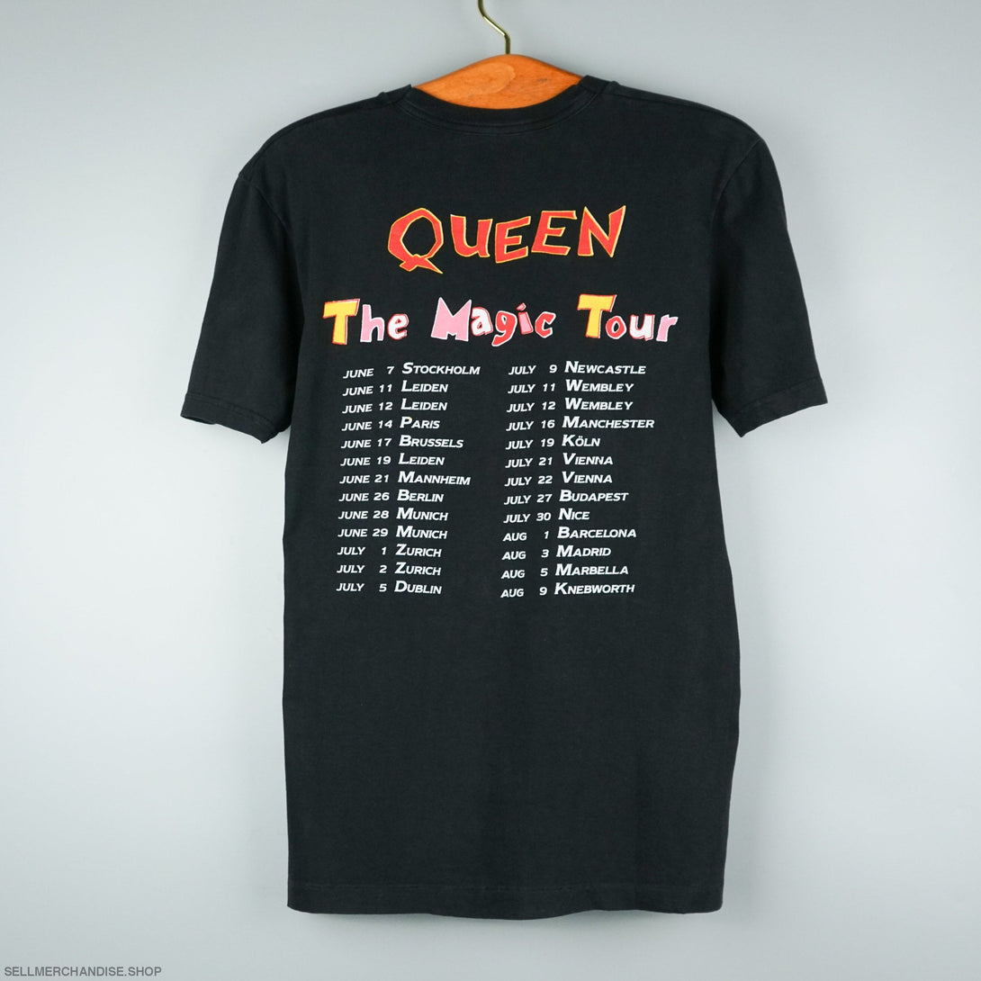 1986 Queen tour t-shirt Freddy Mercury