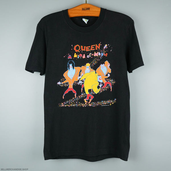 1986 Queen tour t-shirt Freddy Mercury