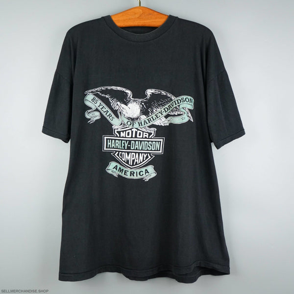 1988 Harley Davidson t shirt 85 anniversary Single Stitch