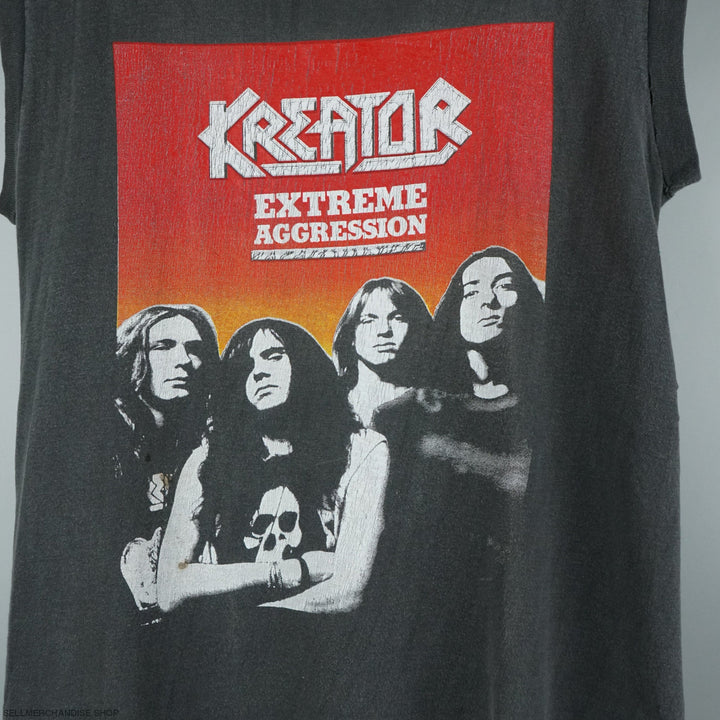 1989 Kreator tour t-shirt Heavy Thrash Metal