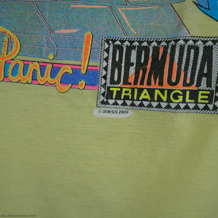 1989 Rollermania t-shirt Bermuda Triangle