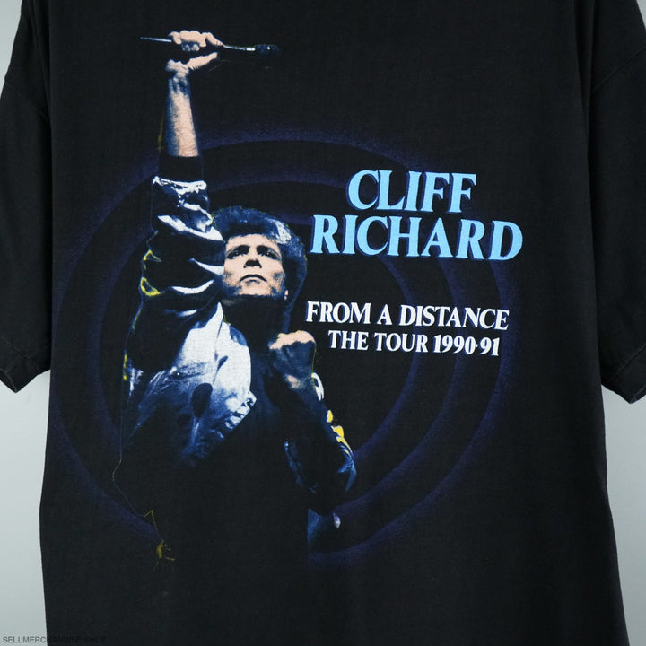 1990 Cliff Richard tour t-shirt
