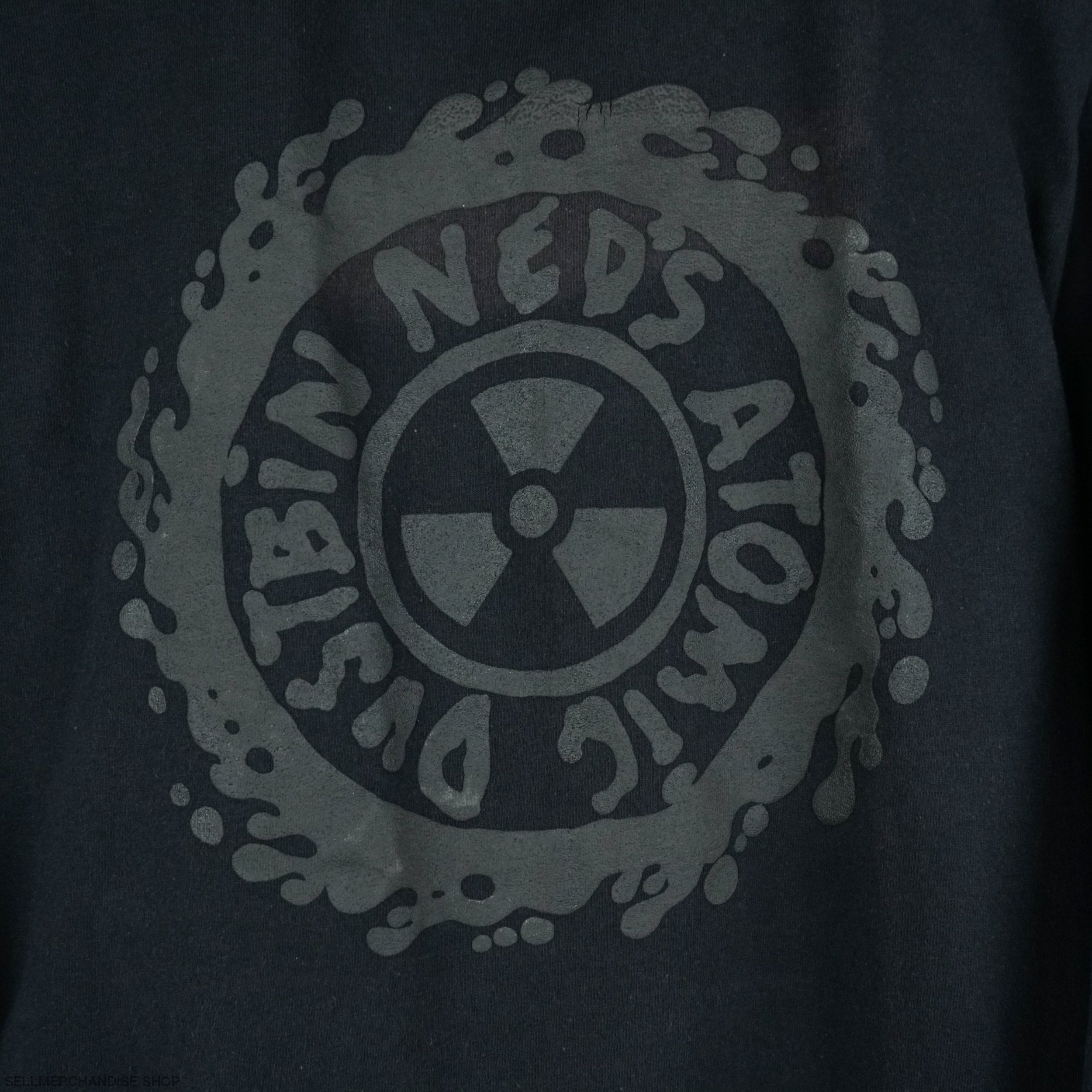 vintage 1990 neds atomic dustbin t shirt | SellMerchandise