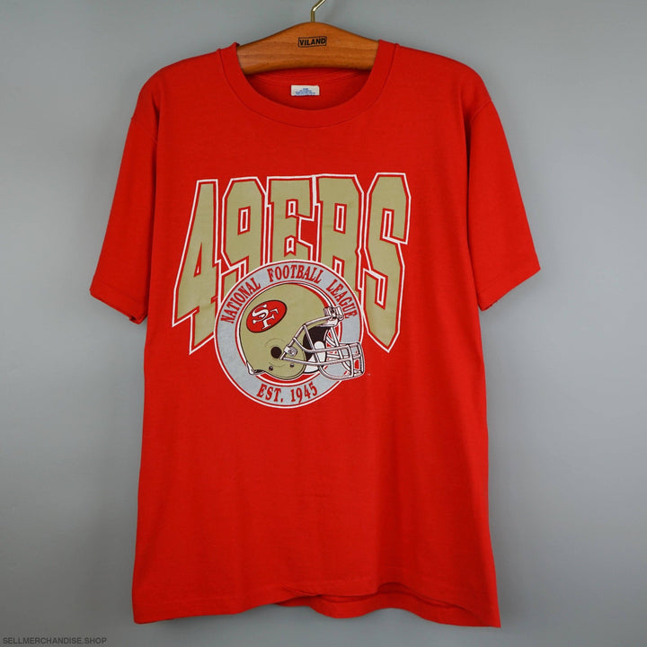 vintage 1990s 49ers t shirt