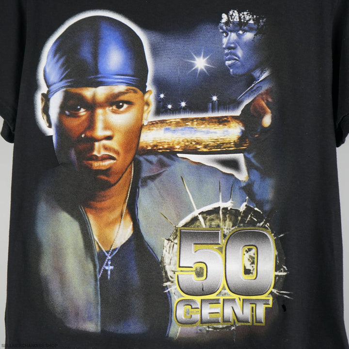 Vintage 1990s 50 Cent t-shirt Distressed