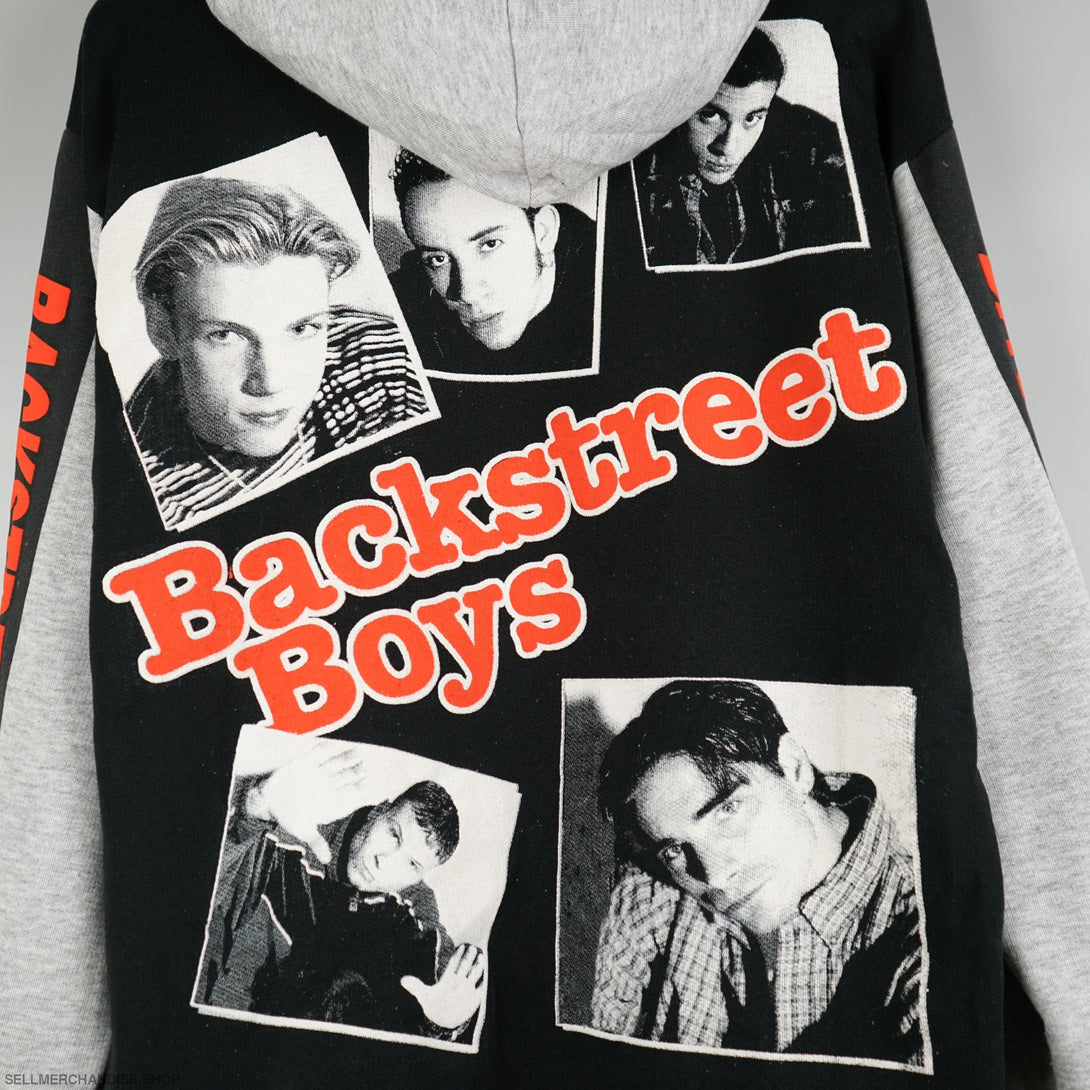 Vintage 1990s BackStreet Boys Hoodie All Over Print