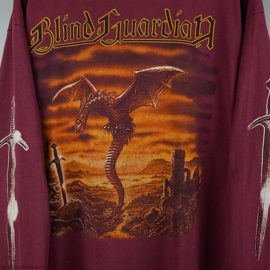 1990s Blind Guardian tour t shirt