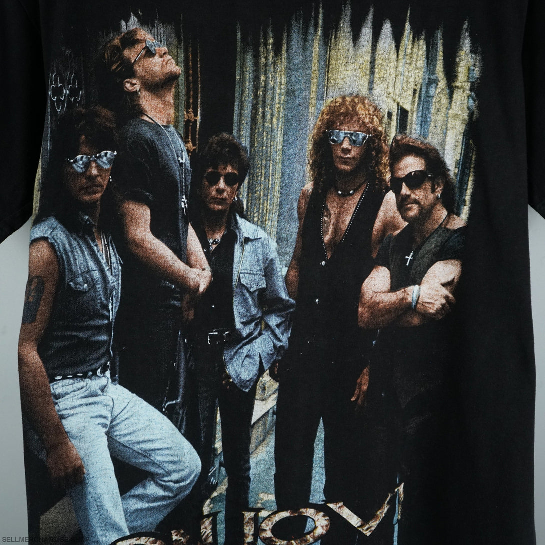 1990s Bon Jovi t-shirt All Over Print