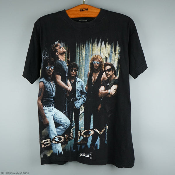 1990s Bon Jovi t-shirt All Over Print