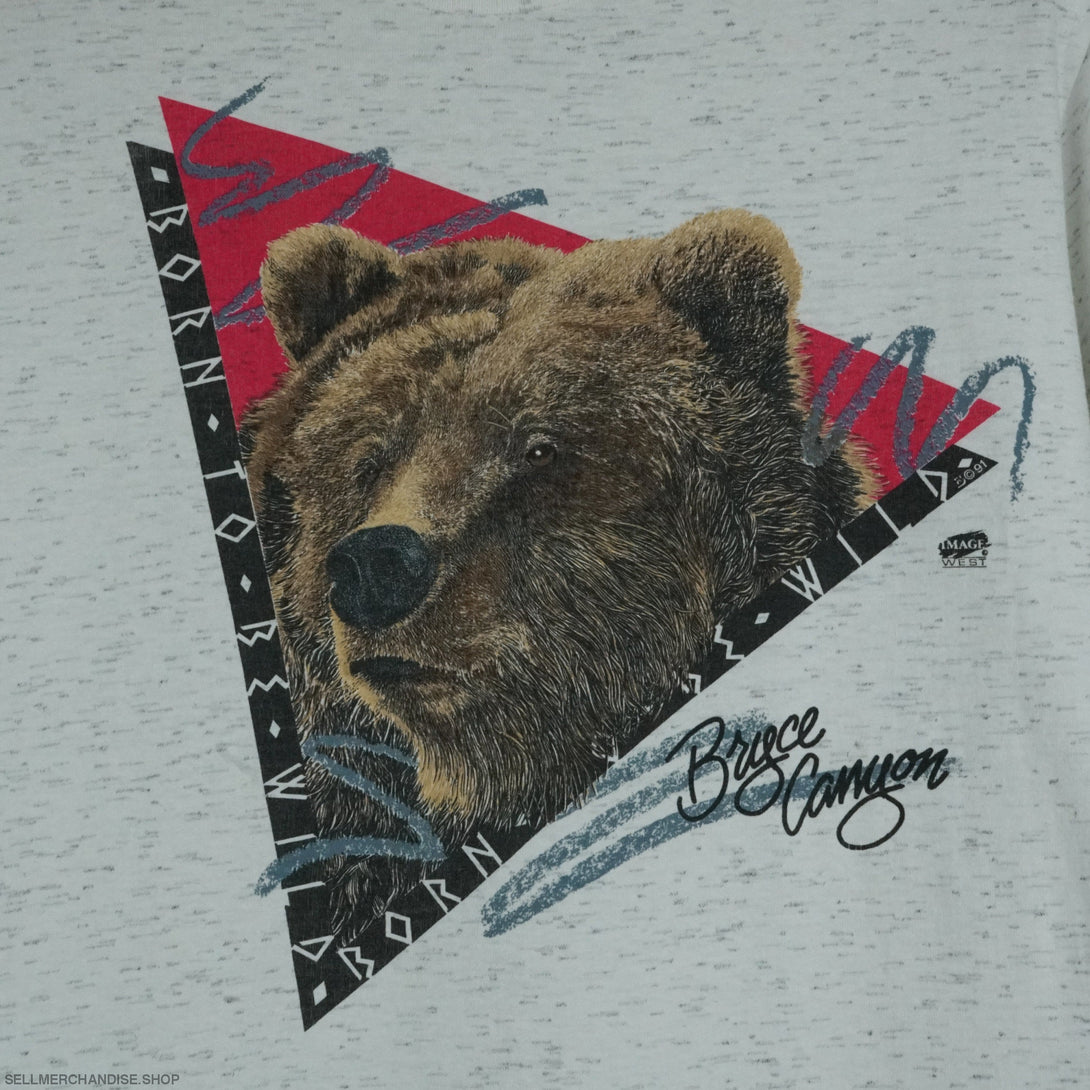 1990s Born to Be Wild Bryce Canyon Bear t-shirt