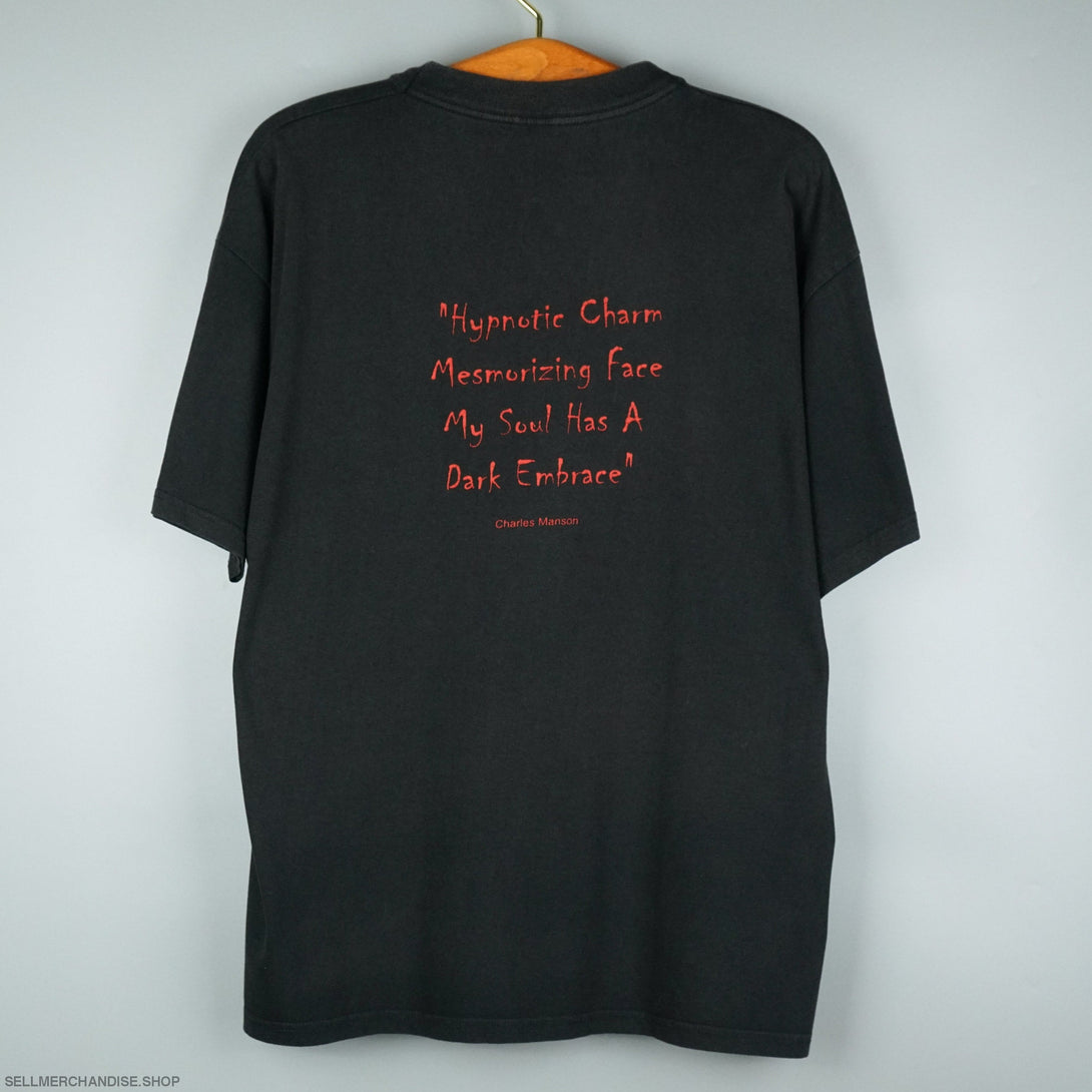 1990s Charles Manson t shirt Endangered Species
