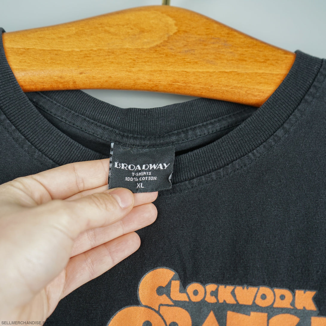 Vintage 1990s Clockwork Orange t-shirt Broadway