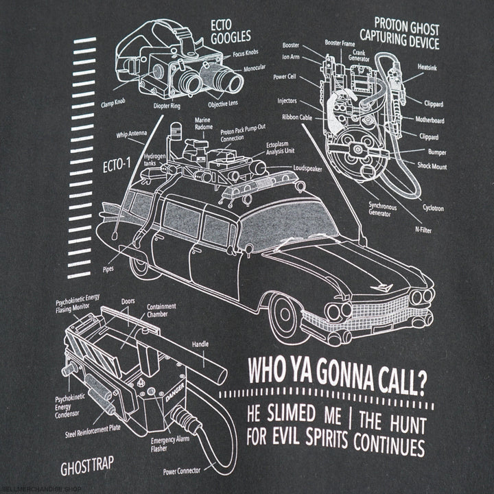Vintage 1990s Ghost Busters t-shirt movie tee