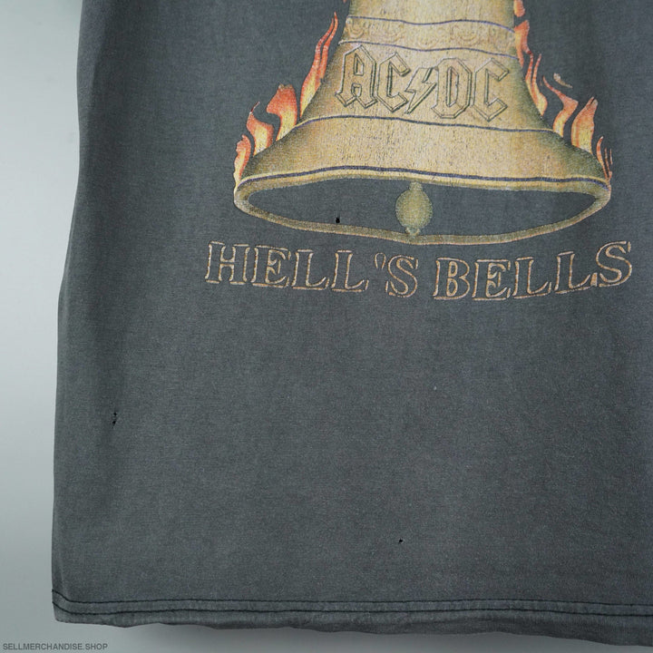 1990s Hells Bells ACDC Distressed tee