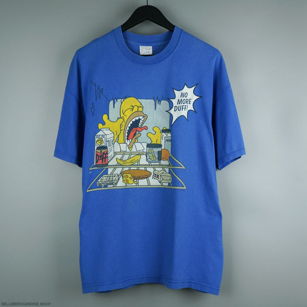 1990s Homer Simpson No more Duff t-shirt