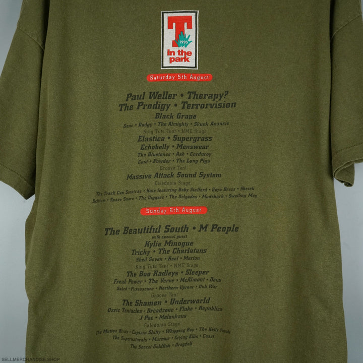 1990s In The Park Fest t shirt The Prodigy Therapy?