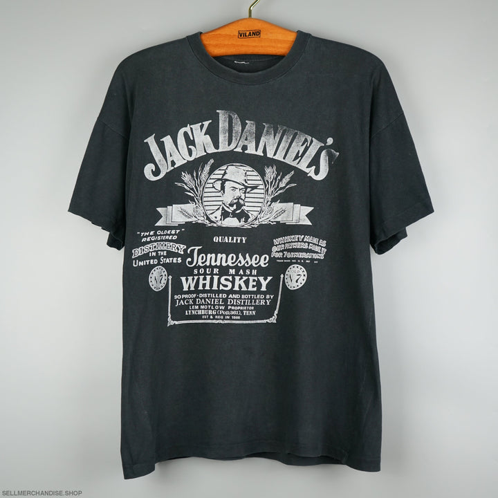 Vintage 1990s Jack Daniels Whiskey t-shirt Single Stitch