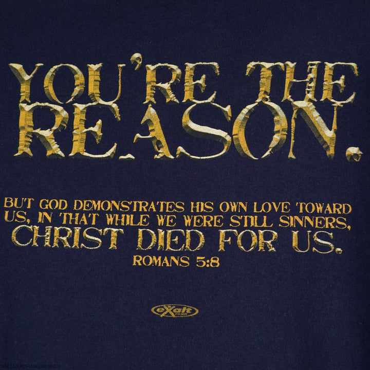 1990s Jesus Christ t shirt Christianity Bible