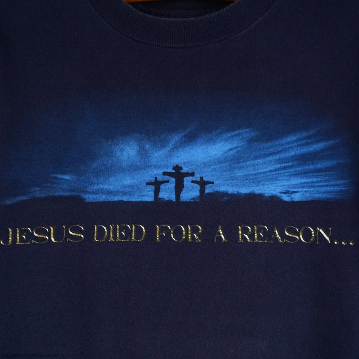 1990s Jesus Christ t shirt Christianity Bible
