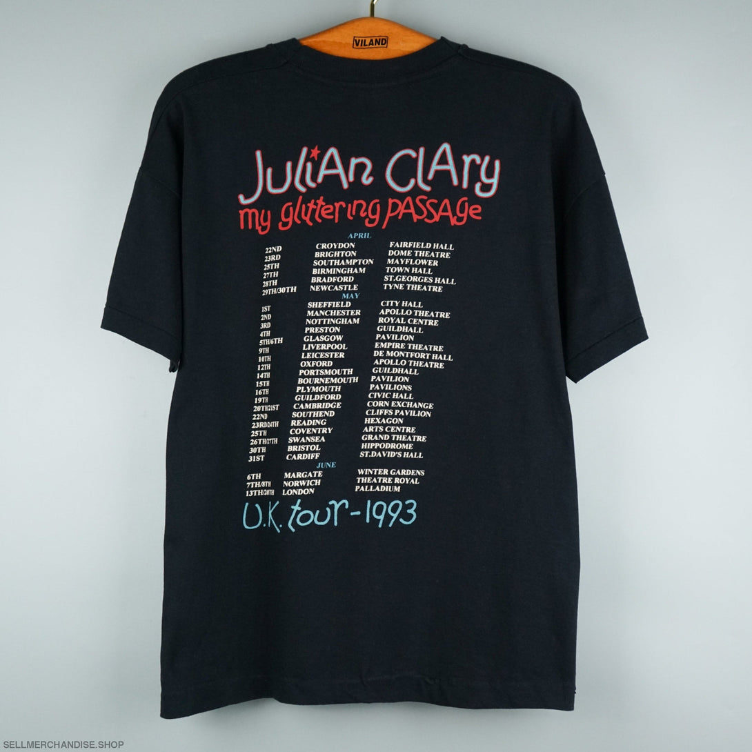 1990s Julian Clary t shirt My Glittering Passage Show