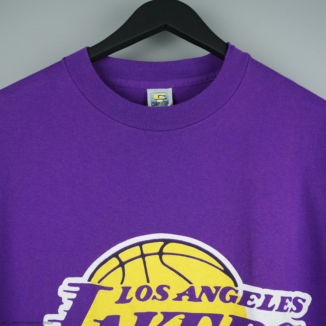1990s Lakers t shirt Single Stitch