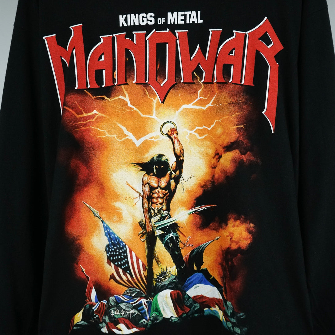 1990s Manowar t-shirt Kings of Metal