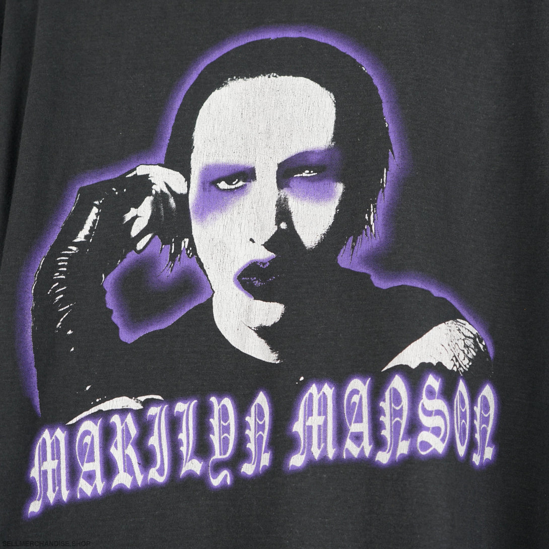 Vintage 1990s Marilyn Manson t-shirt