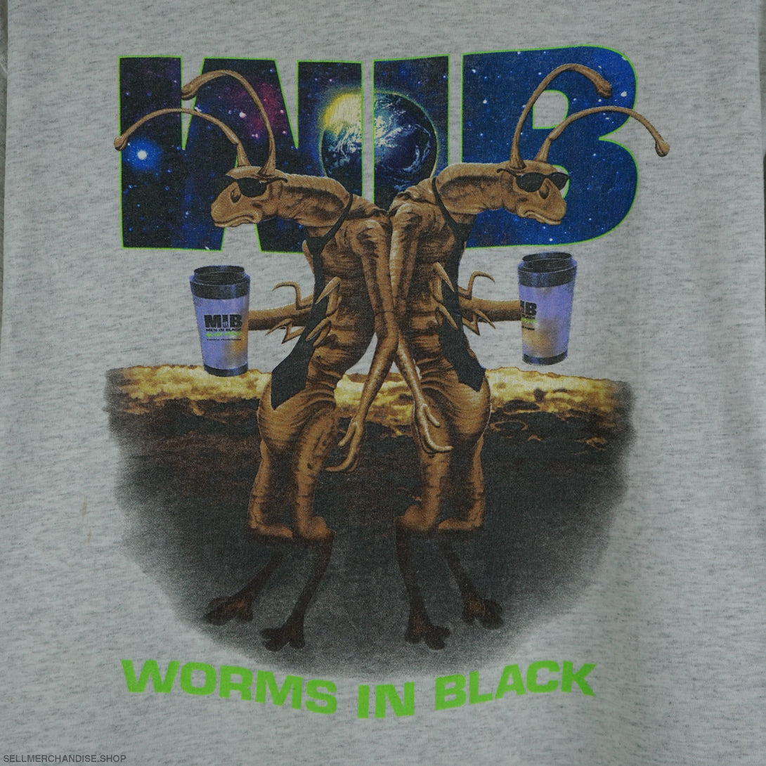 1990s Men In Black Allien Attack t-shirt