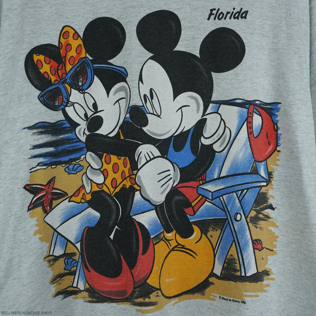 1990s Mickey and Minnie Mouse t-shirt