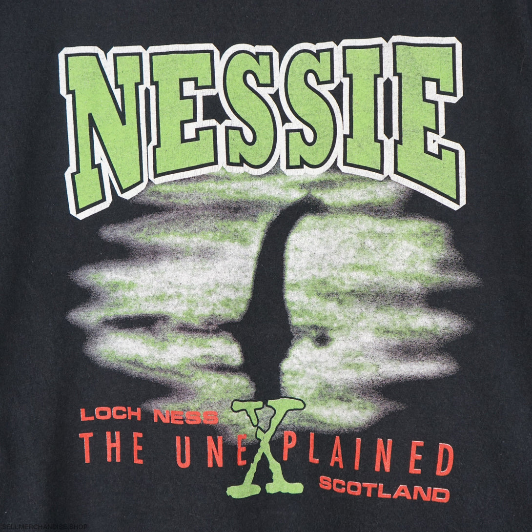 Vintage 1990s Nessie x X-Files Series t-shirt