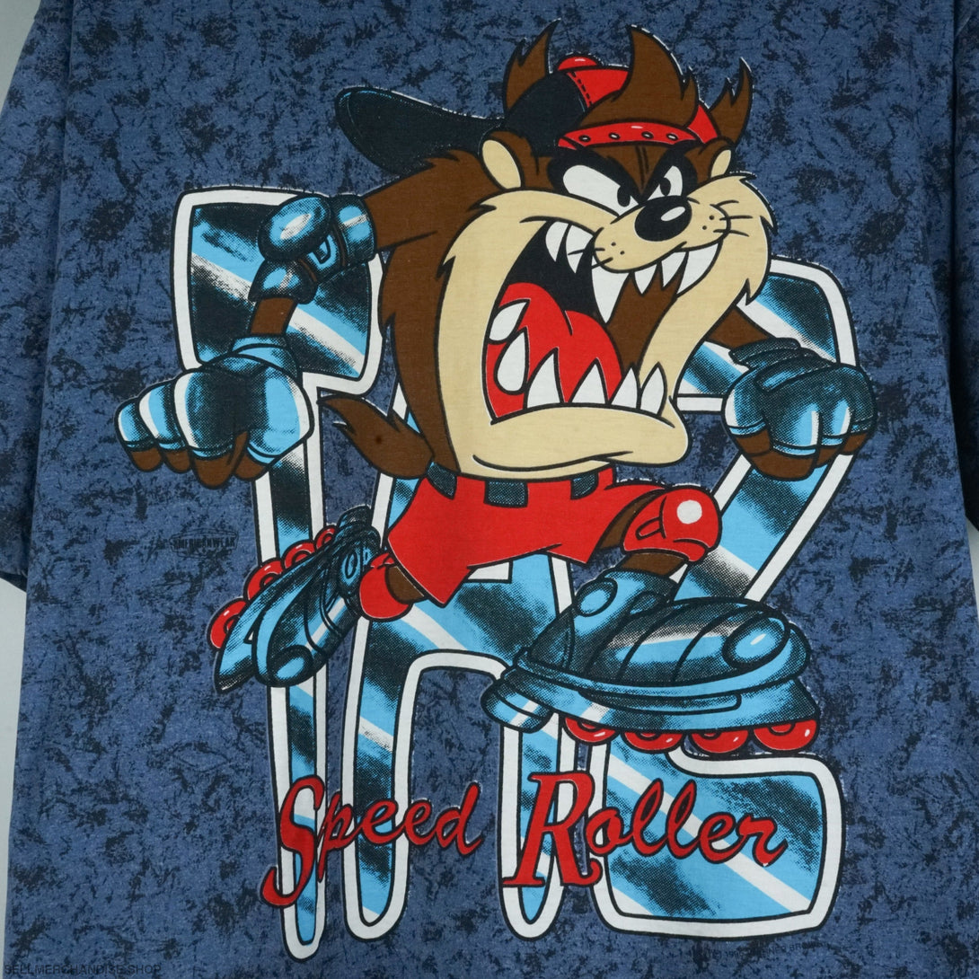 1990s Tasmanian Devil Taz Speed Roller t-shirt