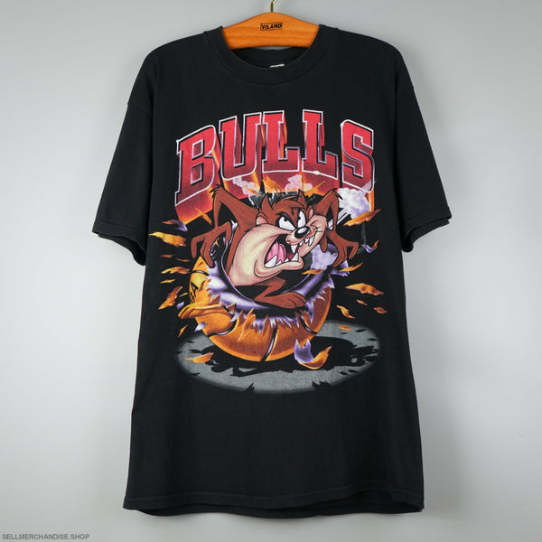 Vintage 1990s Tasmanian Devil Taz x Chicago Bulls t-shirt