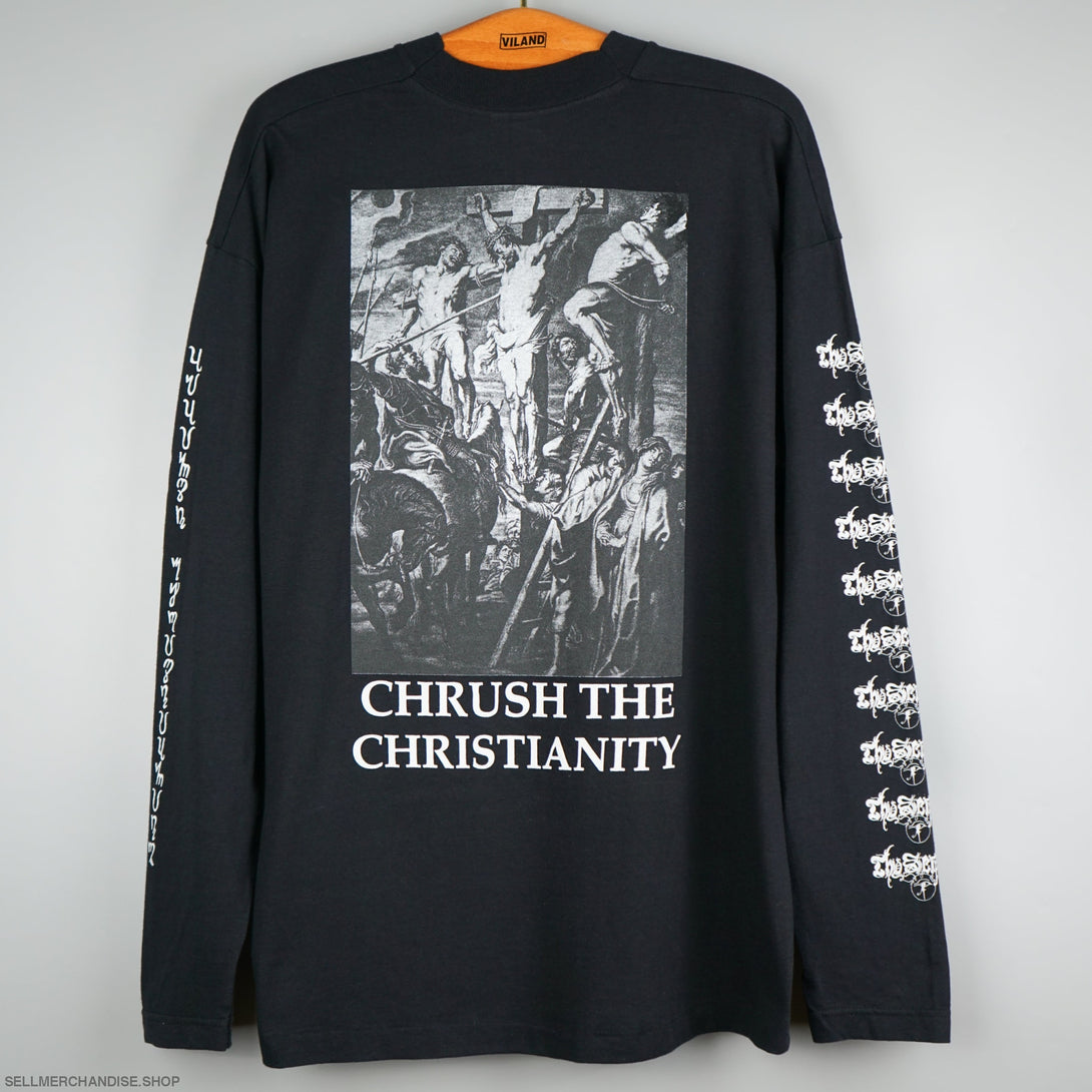Vintage 1990s Thy Serpent t-shirt Crush The Christianity