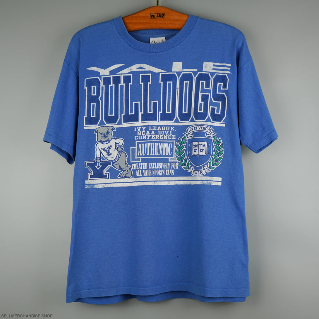 Vintage 1990s Yale bulldogs t-shirt Single Stitch