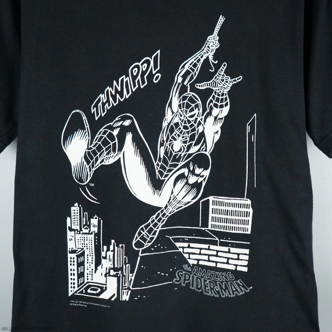 1991 Spiderman Marvel Comics t-shirt