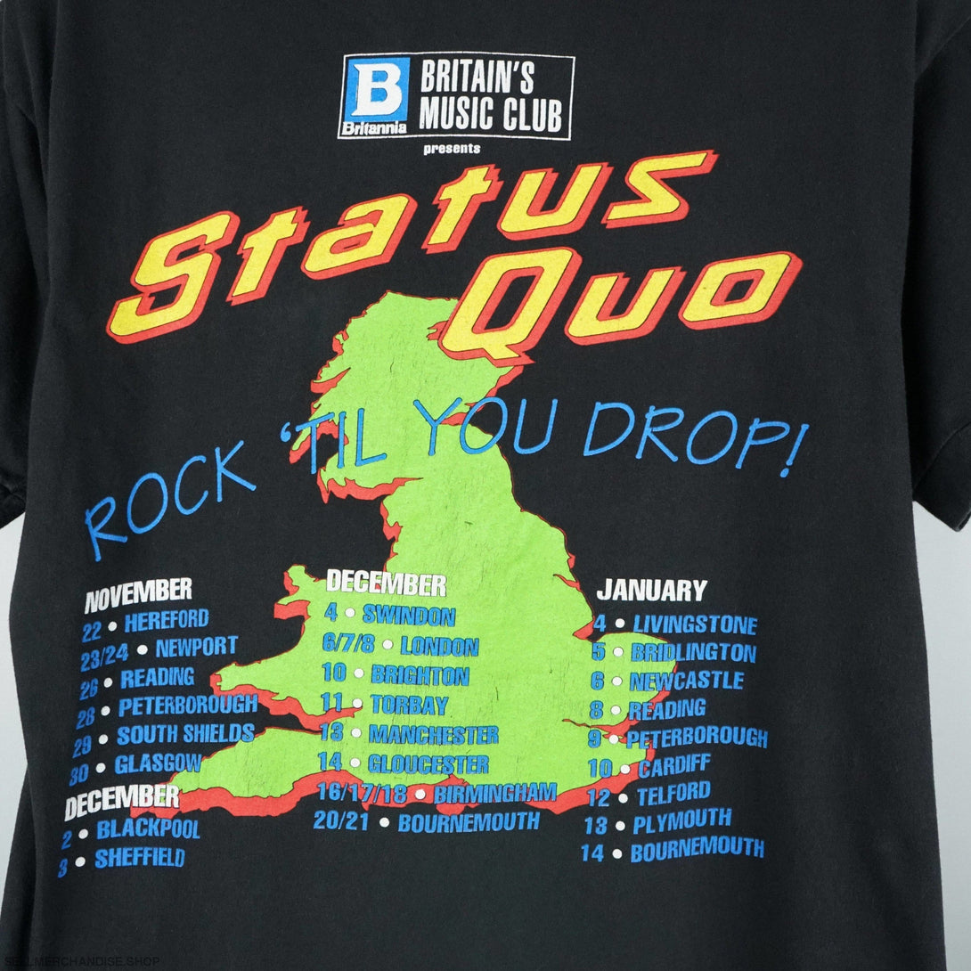 1991 Status quo t-shirt